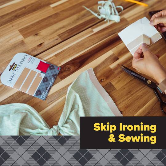 Scotch® 3/4" x 4" Fabric Tape Strips, 30ct.